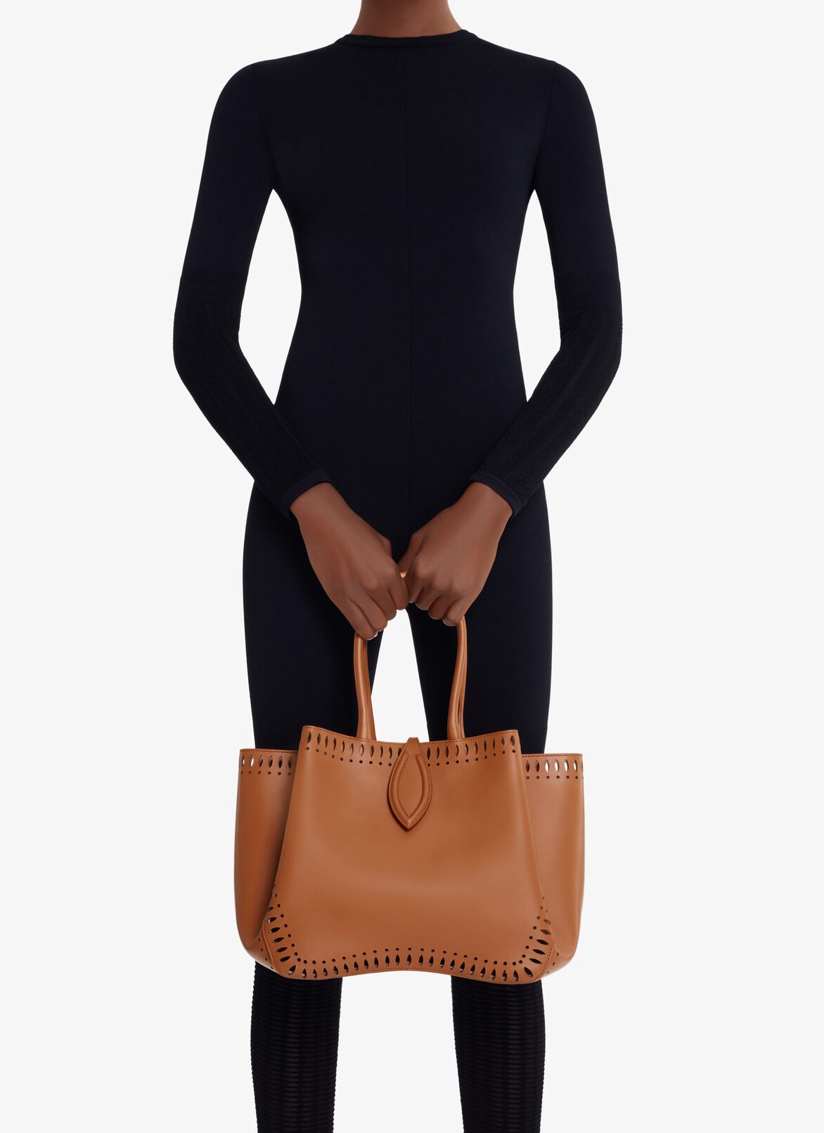 Handbags ALAÏA GOLDEN BROWN HANDBAGS